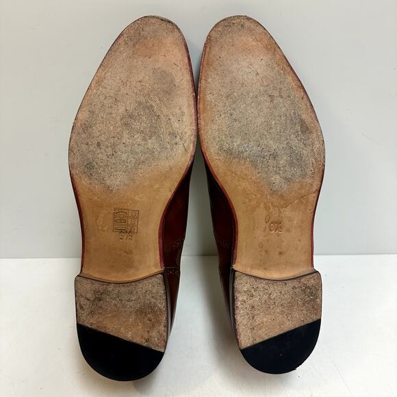 EXCELLENT Meermin Oxford Tan Antique Calf Goodyear welt 101513 UK 9.5 US 10.5 D main image 5